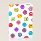 Smiley Obsessed #2 Stationery Card Gallery Image 2