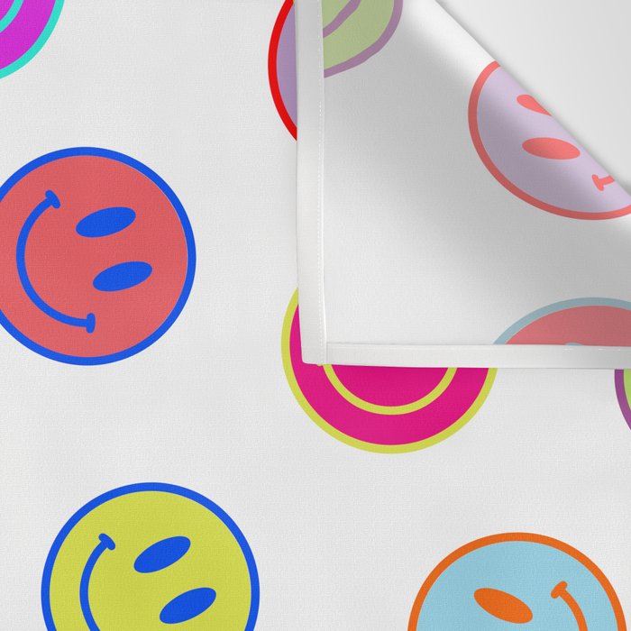 Smiley Obsessed #2 Wall Tapestry Gallery Image 3