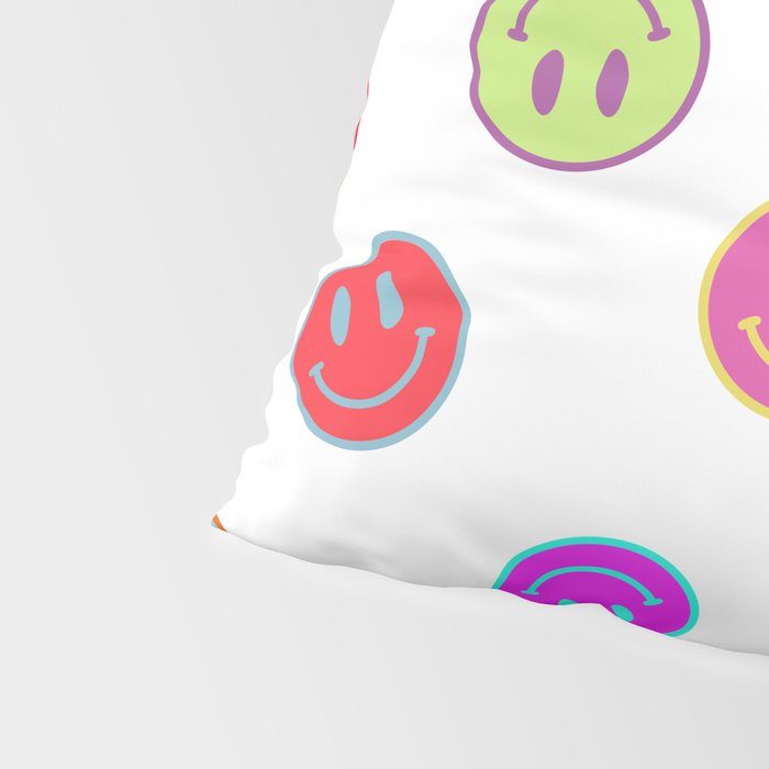 Smiley Obsessed #2 Pillow Sham Gallery Image 4