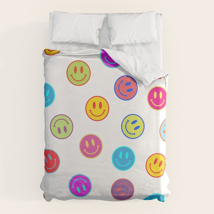 Smiley Obsessed #2 Duvet Cover Gallery Image 6