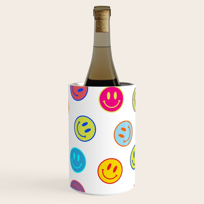 Smiley Obsessed #2 Wine Chiller Gallery Image 3