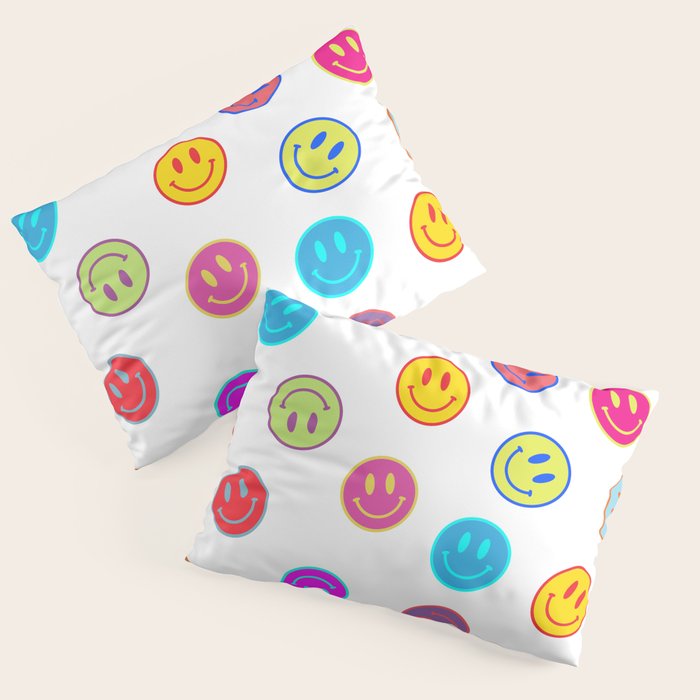 Smiley Obsessed #2 Pillow Sham Gallery Image 3