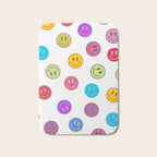 Smiley Obsessed #2 Bath Mat Gallery Image 1