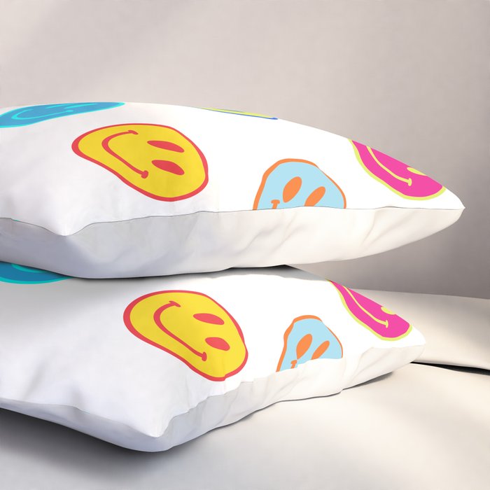 Smiley Obsessed #2 Pillow Sham Gallery Image 3