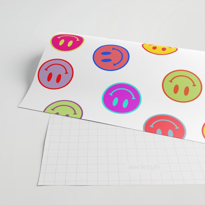 Smiley Obsessed #2 Wrapping Paper Gallery Image 2