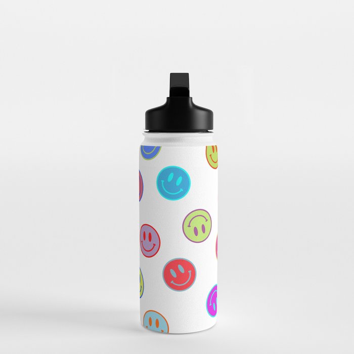 Smiley Obsessed #2 Water Bottle Gallery Image 3