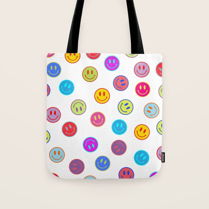 Smiley Obsessed #2 Tote Bag Gallery Image 1