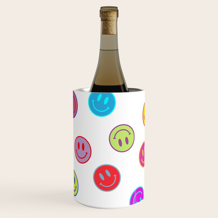 Smiley Obsessed #2 Wine Chiller Gallery Image 2