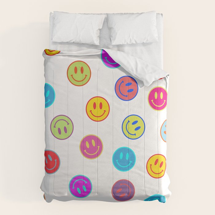 Smiley Obsessed #2 Comforter