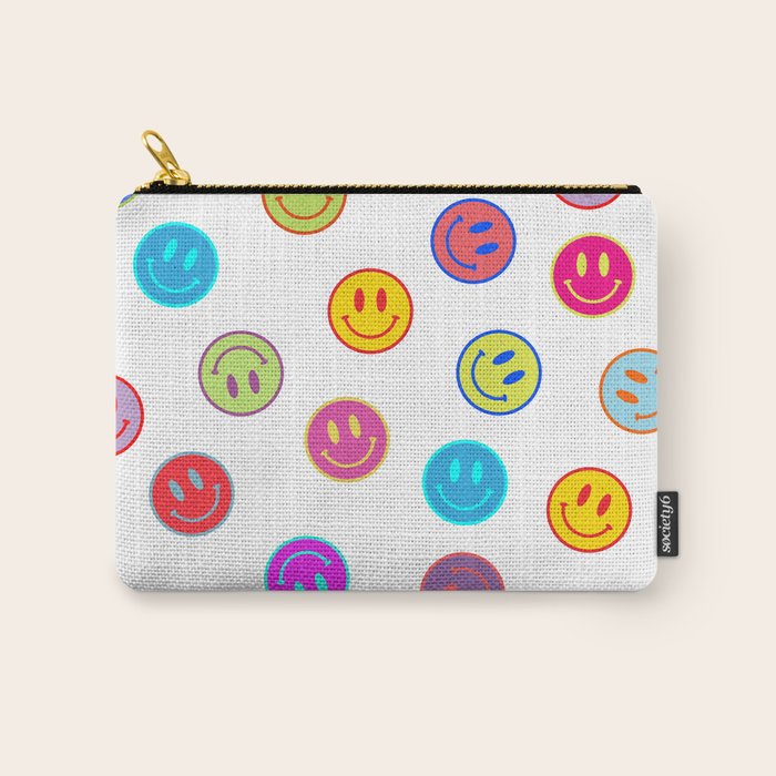 Smiley Obsessed #2 Carry All Pouch Gallery Image 1