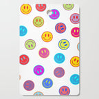 Smiley Obsessed #2 Cutting Board Gallery Image 1