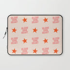 Southern Snark: Bless your heart (bright pink and orange) Laptop Sleeve Gallery Image 1