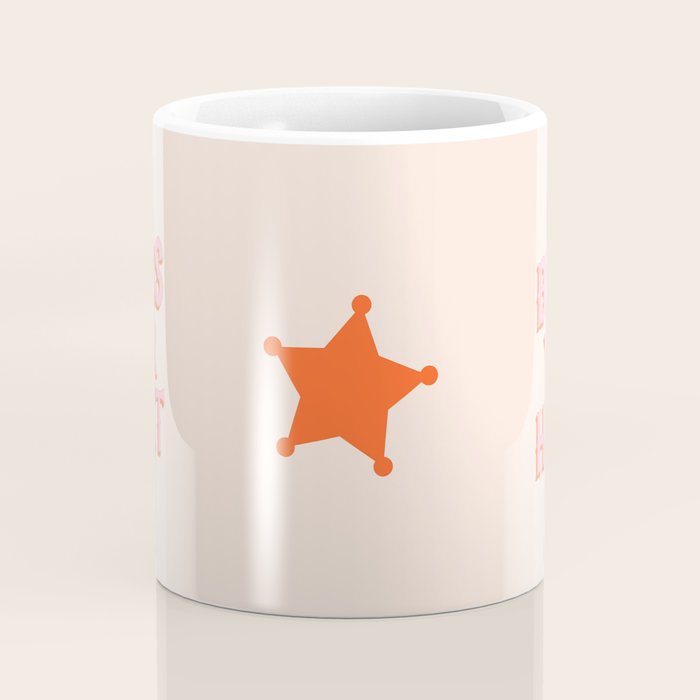 Southern Snark: Bless your heart (bright pink and orange) Coffee Mug Gallery Image 4