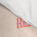 Southern Snark: Bless your heart (bright pink and orange) Comforter Gallery Image 4