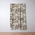Antique 18th Century Pastoral Dancing French Tapestry Window Curtain Gallery Image 3