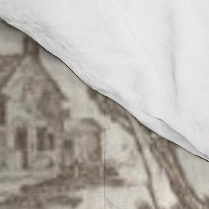 Antique 18th Century Pastoral Dancing French Tapestry Comforter Gallery Image 4