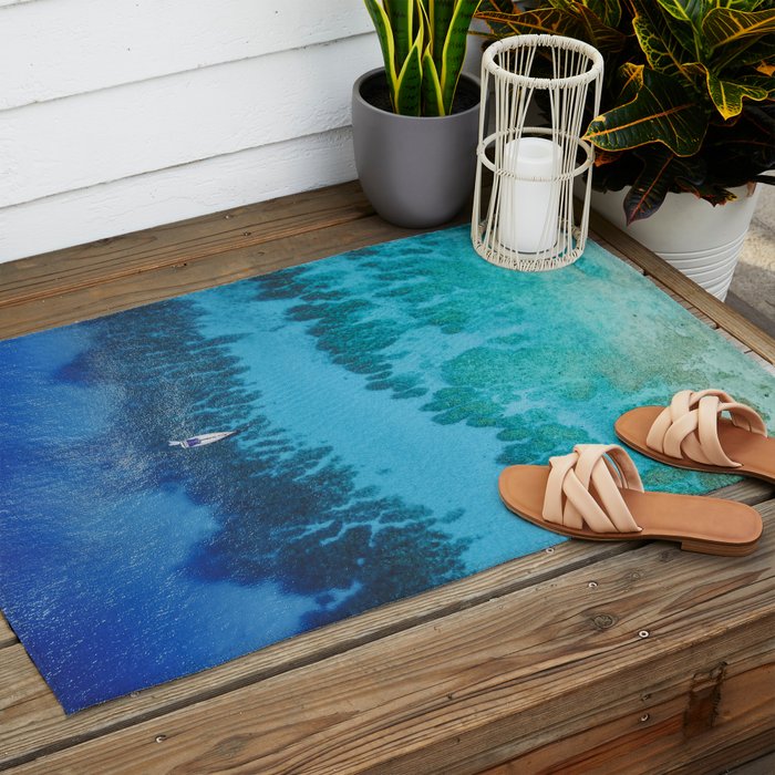 Roatan Island, Honduras Outdoor Rug Gallery Image 2