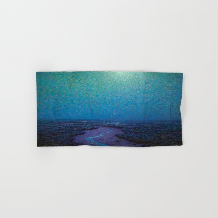 Granville Redmond Nocturnal Marsh Oil Painting American Art Towels Gallery Image 1