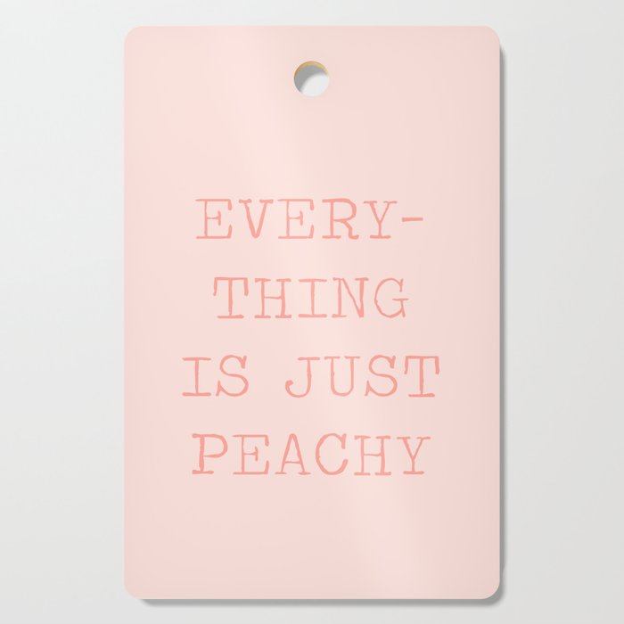 Just Peachy Cutting Board Gallery Image 1
