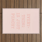 Just Peachy Outdoor Rug Gallery Image 1