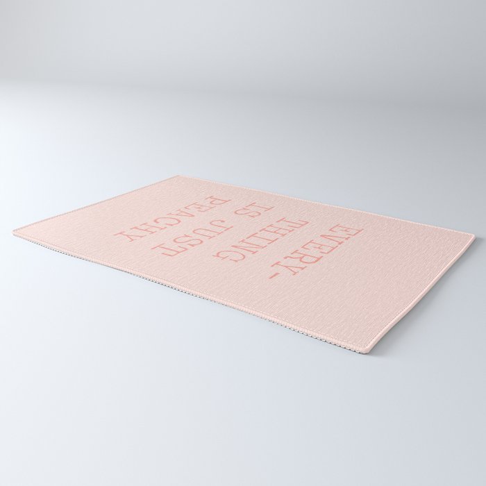 Just Peachy Rug Gallery Image 3