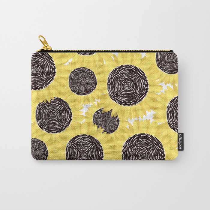 Sunflowers pattern Carry All Pouch Gallery Image 1