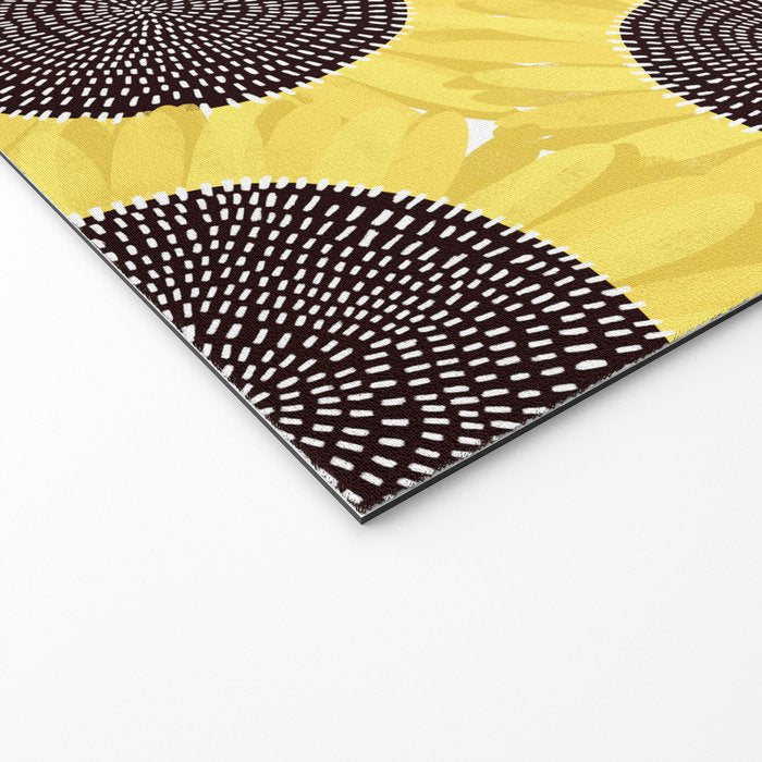 Sunflowers pattern Welcome Mat Gallery Image 2