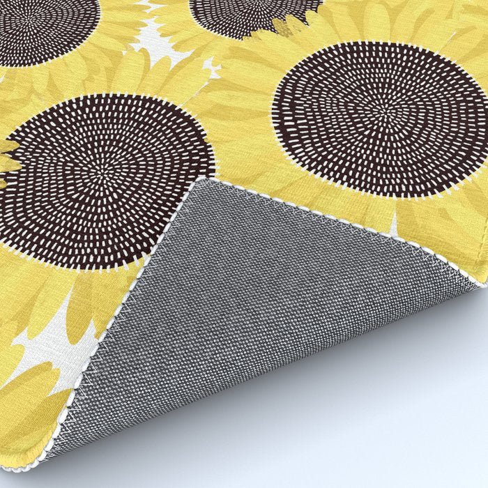 Sunflowers pattern Rug Gallery Image 4
