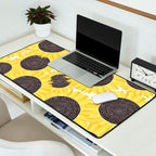 Sunflowers pattern Desk Mat Gallery Image 2