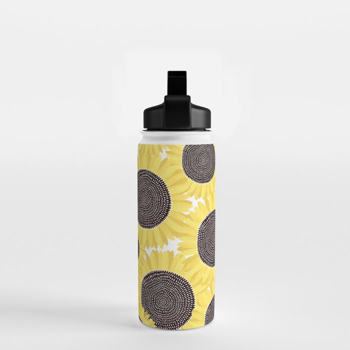 Sunflowers pattern Water Bottle Gallery Image 2