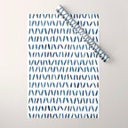 Strokes Pattern | Indigo Watercolor Painting Wrapping Paper Gallery Image 1