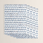 Strokes Pattern | Indigo Watercolor Painting Wrapping Paper Gallery Image 3