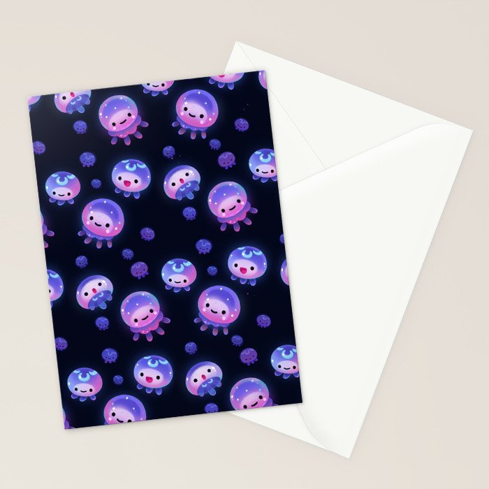 Baby jellyfish Stationery Card Gallery Image 2