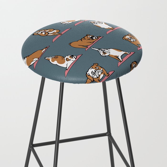 English Bulldog Yoga Stool Gallery Image 2