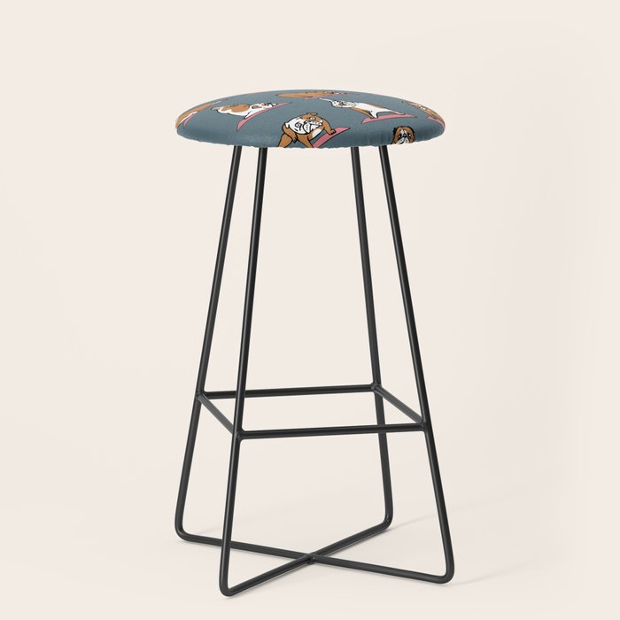 English Bulldog Yoga Stool Gallery Image 1