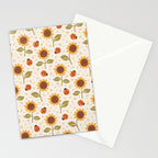 Sunflowers and Ladybugs Stationery Card Gallery Image 2