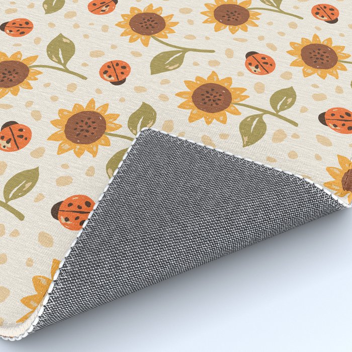 Sunflowers and Ladybugs Rug Gallery Image 4