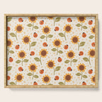 Sunflowers and Ladybugs Serving Tray Gallery Image 1