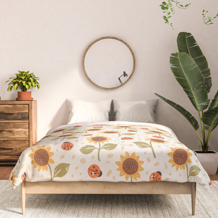 Sunflowers and Ladybugs Comforter Gallery Image 3