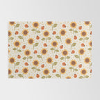 Sunflowers and Ladybugs Rug Gallery Image 2