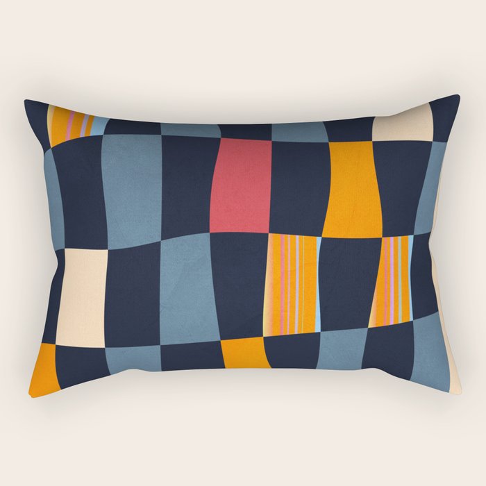 Geometric Abstraction 238 Rectangular Pillow Gallery Image 1