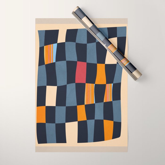 Geometric Abstraction 238 Wrapping Paper Gallery Image 1