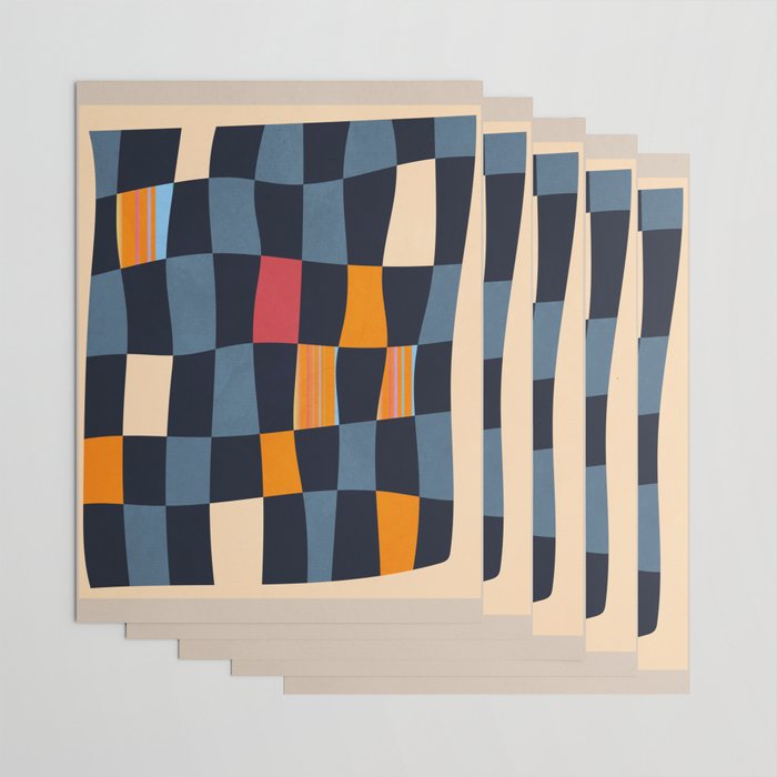 Geometric Abstraction 238 Wrapping Paper Gallery Image 3