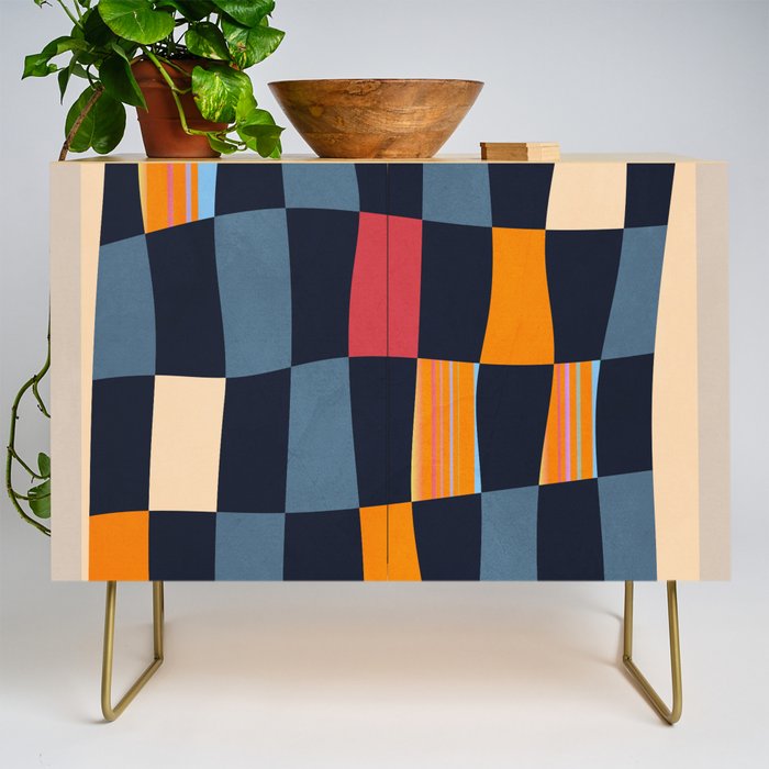 Geometric Abstraction 238 Credenza Gallery Image 1