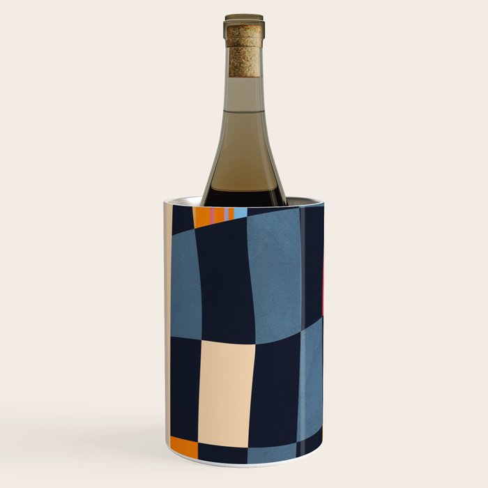 Geometric Abstraction 238 Wine Chiller Gallery Image 2