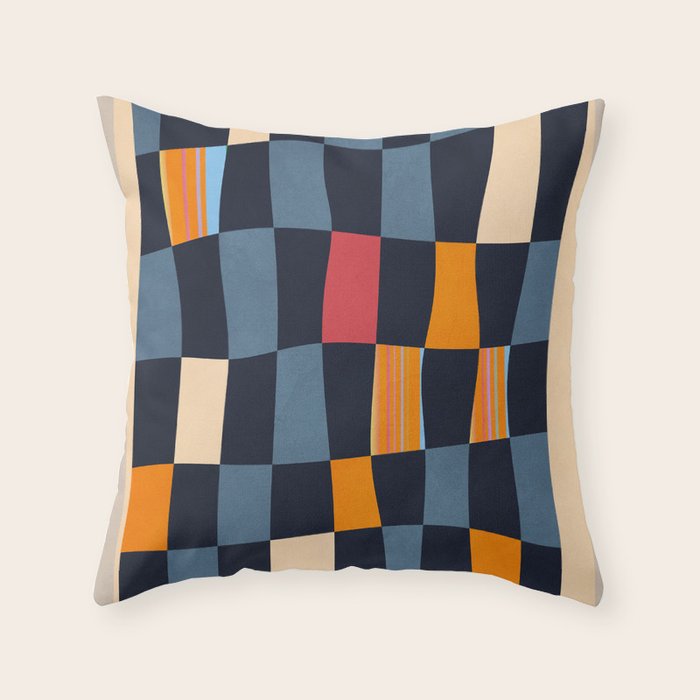 Geometric Abstraction 238 Throw Pillow Gallery Image 6