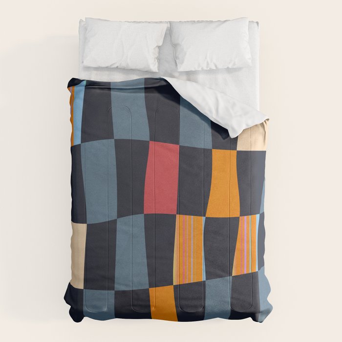 Geometric Abstraction 238 Comforter Gallery Image 6