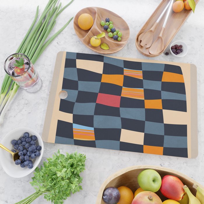 Geometric Abstraction 238 Cutting Board Gallery Image 2