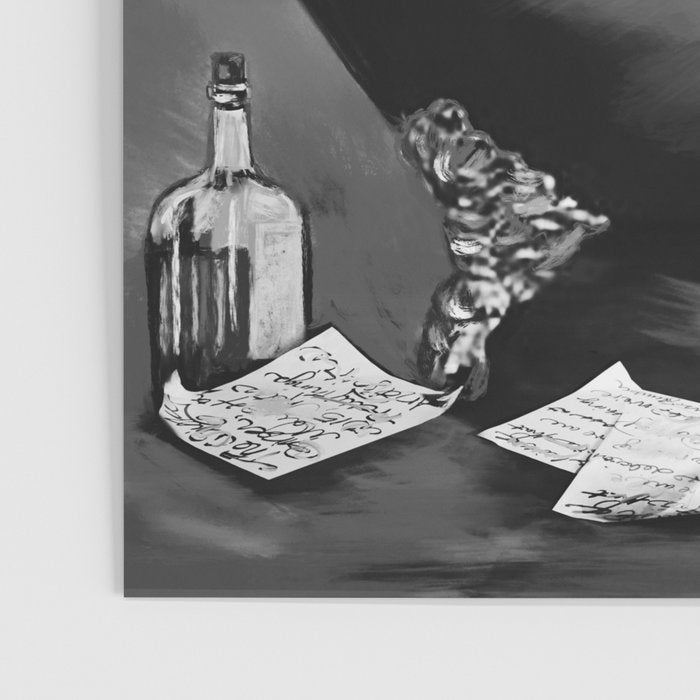 Cocktails In The Bath: Black & White Version Poster Gallery Image 3