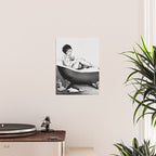 Cocktails In The Bath: Black & White Version Poster Gallery Image 2